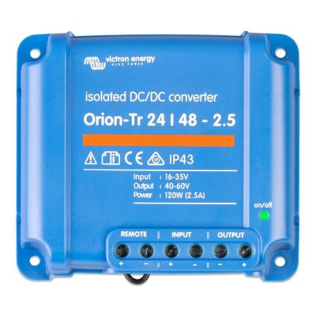 Orion-Tr 24/48-2,5A (120W) Isolated DC-DC converter