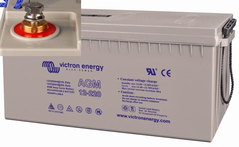 Batterie AGM Deep Cycle 12V/220Ah - M8 - Swiss-Victron