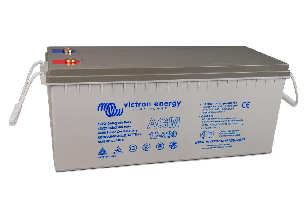 12V/110Ah Batterie AGM à décharge lente (M8) Victron