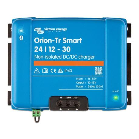 Orion-Tr Smart 24/12-30A (360W) Chargeur DC-DC non isolé