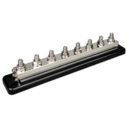 Busbar DC 600 A - 70 V - 8 pôles M10 + couvercle
