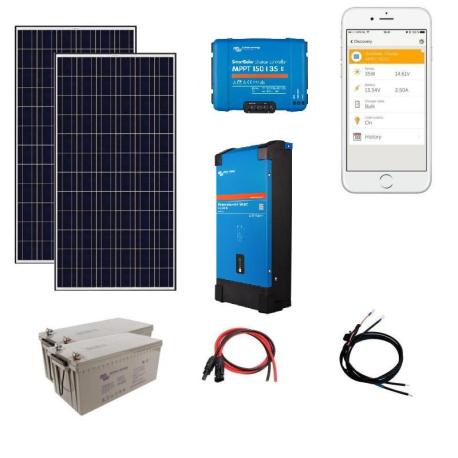 Kit solaire 16800Wh - 230V - Smart