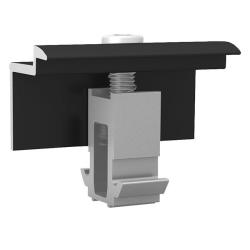 K2 - Zwickelklemme mini 30-50 mm schwarz
