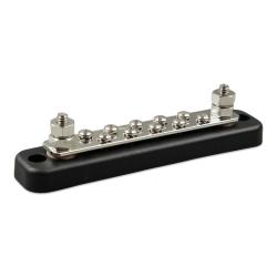 Busbar 150 A 2 pôles avec 10 vis + couvercle