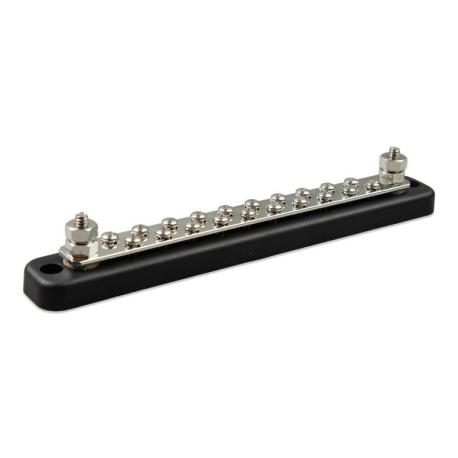 Busbar 150 A 2 pôles et 20 vis + couvercle