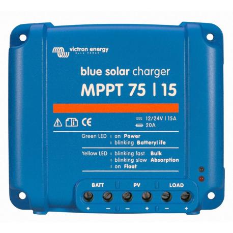 MPPT Solarladeregler LED 75/15 (12/24V - 15A)