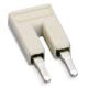 Râtelier de connexion WAGO TopJob-S 2×gris pour série 2006 