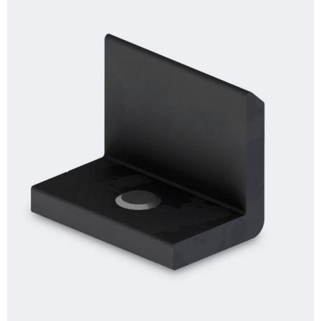 OBS - K2 - Terminaison pour InsertionRail noir anodisé