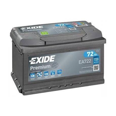 Batterie de voiture Exide 72 Ah - 12 V