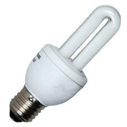 Energiesparlampe 7 W - 12 V mit E27 Gewinde