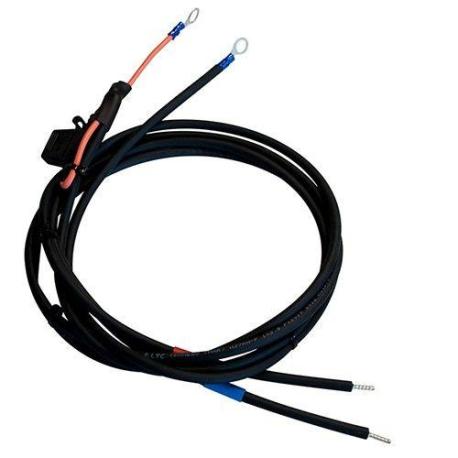 Cable Régulateur-Batterie avec fusible 30 A - 6 mm2