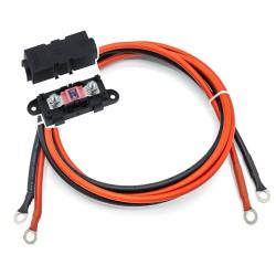 Kabelset 50 mm2 - 1.5 m - MEGA 250 A-Sicherung - M10-Kabelschuhen