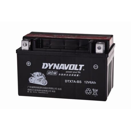 Batterie moto sans maintenance 12 V 6 Ah