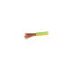 Câble batterie 6 mm2 vert - jaune - terre PE
