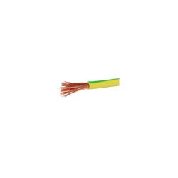 Câble batterie 6 mm2 vert - jaune 