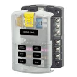 Sicherungshalter ATO Auto Boot 6 Stellungen mit negativ Busbar