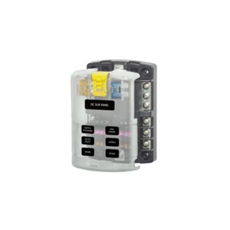 Sicherungshalter ATO Auto Boot 6 Stellungen mit negativ Busbar