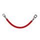 Câble rouge 25 mm2 - 2x Cosse M10 - 0.25 m