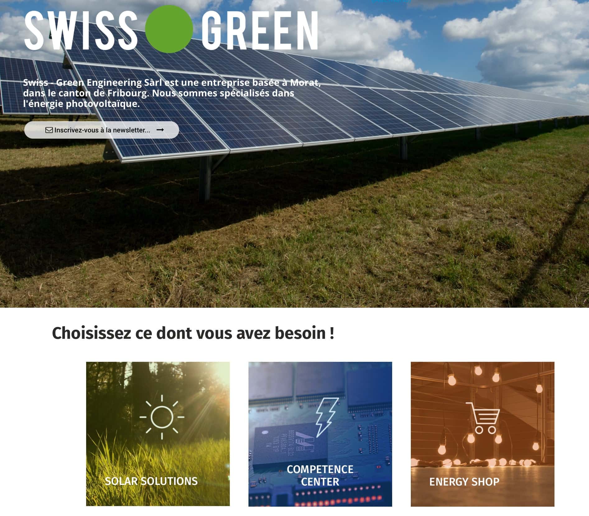 Swiss-Green – Swiss-Green est la division Energie Solaire de Swiss ...