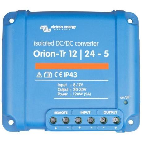 Orion-Tr 12/24-5A (120W) Isolierter DC-DC-Wandler
