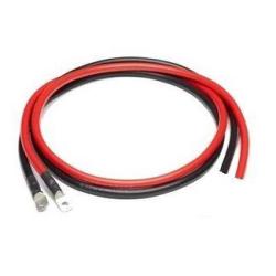 Set de câble 16 mm2 - 1.5 m - 2x cosses M10 - 2x dénudé