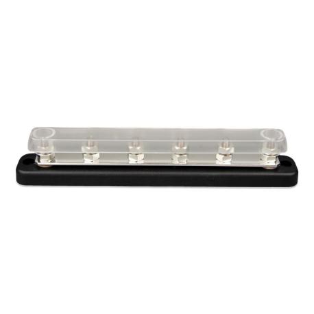 Busbar DC 150 A - 70 V - 6 pôles M6 + couvercle