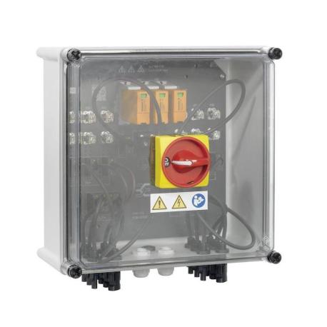 PCF - Boîte PV Type II 3IN/3OUT x 2MPPT WM4C + Switch + porte-fusible