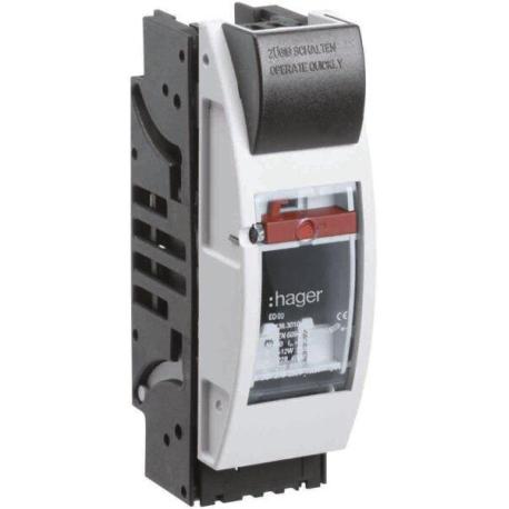 NHS-Lasttrenner Hager DIN00 690VAC 160A 1 Pol