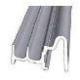 Solrif N - Profilé de finition de bordure, standard, droit, noir - 1160 mm 346N1160L pour Bisol 410