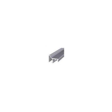 Solrif N - Profilé de finition de bordure, standard, gauche, noir - 1160 mm 345N1160L pour Bisol 410