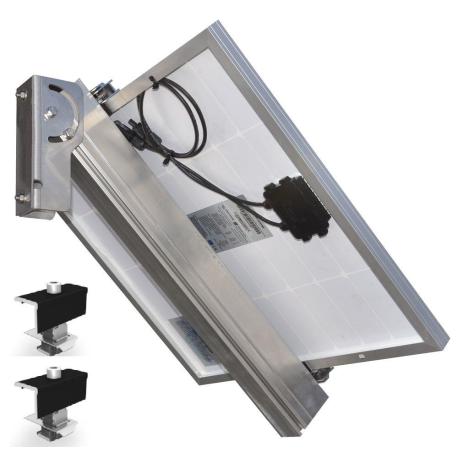 Kit avec fixation articulée universelle - 65 cm