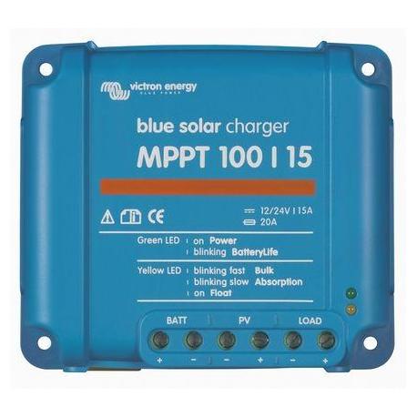 Régulateur de charge Solaire Bluesolar MPPT 100/15 (12/24V - 15A)