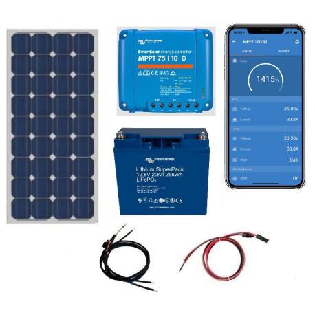 Solar Set 1700 Wh - 12 V - Smart - LI