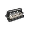 Busbar DC 600 A - 70 V - 4 pôles M10 + couvercle