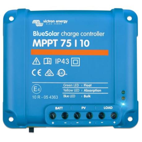 Régulateur de charge solaire Blue Solar MPPT 75/10 (12/24V-10A)