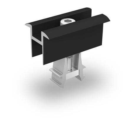 K2 - Zwischenklemme 30-42 mm schwarz