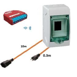 Cable avec interrupteur Wifi et suivi de la consommation - 10 m