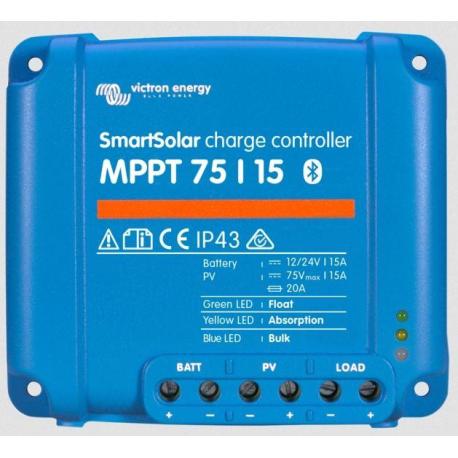 OCCASION - Régulateur de charge solaire Smartsolar MPPT 75/15 (12/24V-15A) 