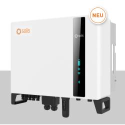 Solis Onduleur hybride triphasé 6 kW avec 3 MPPT, max 4 kWc par MPPT pour batteries HV