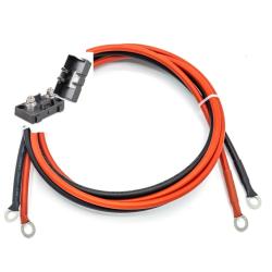 Set de câble 10 mm2 - 1.5 m - porte fusible MIDI - 4x cosses M8