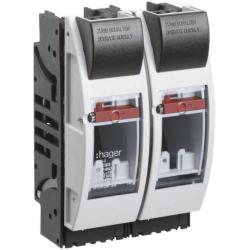 Coupe-circuit HPC DIN00 690VAC 160A saillie/profilé raccord à vis M8 2 pôles