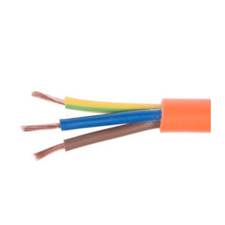 Câble 3 x 2.5 mm2 flexible PUR-PUR Fca 3LNPE 0.6/1 kV Orange