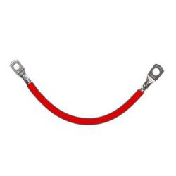 Rotes Kabel 35 mm2 - 0.25 m - 2x M10 Kabelschuh